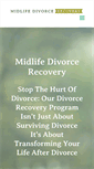 Mobile Screenshot of midlifedivorcerecovery.com